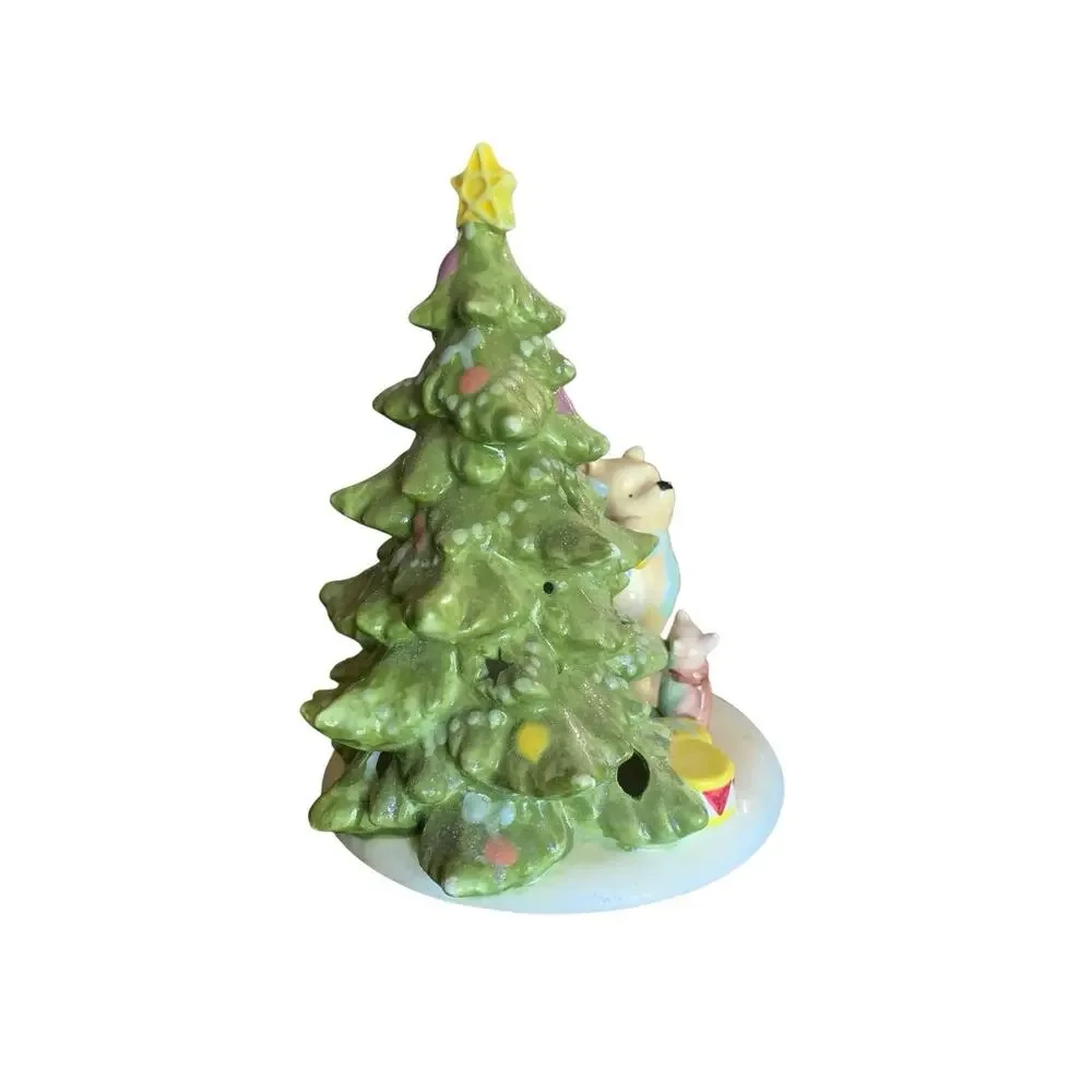 Disney Classic Winnie the Pooh Holiday 100 Acre Wood Christmas‎ Light Up Decor
